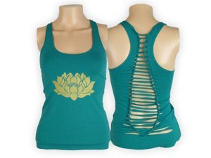 front and back of yoga tank