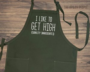 apron with funny saying