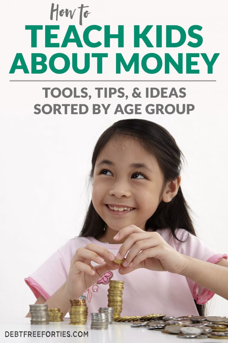 Financial Literacy for Kids Lesson Ideas by Age Group Debt Free Forties